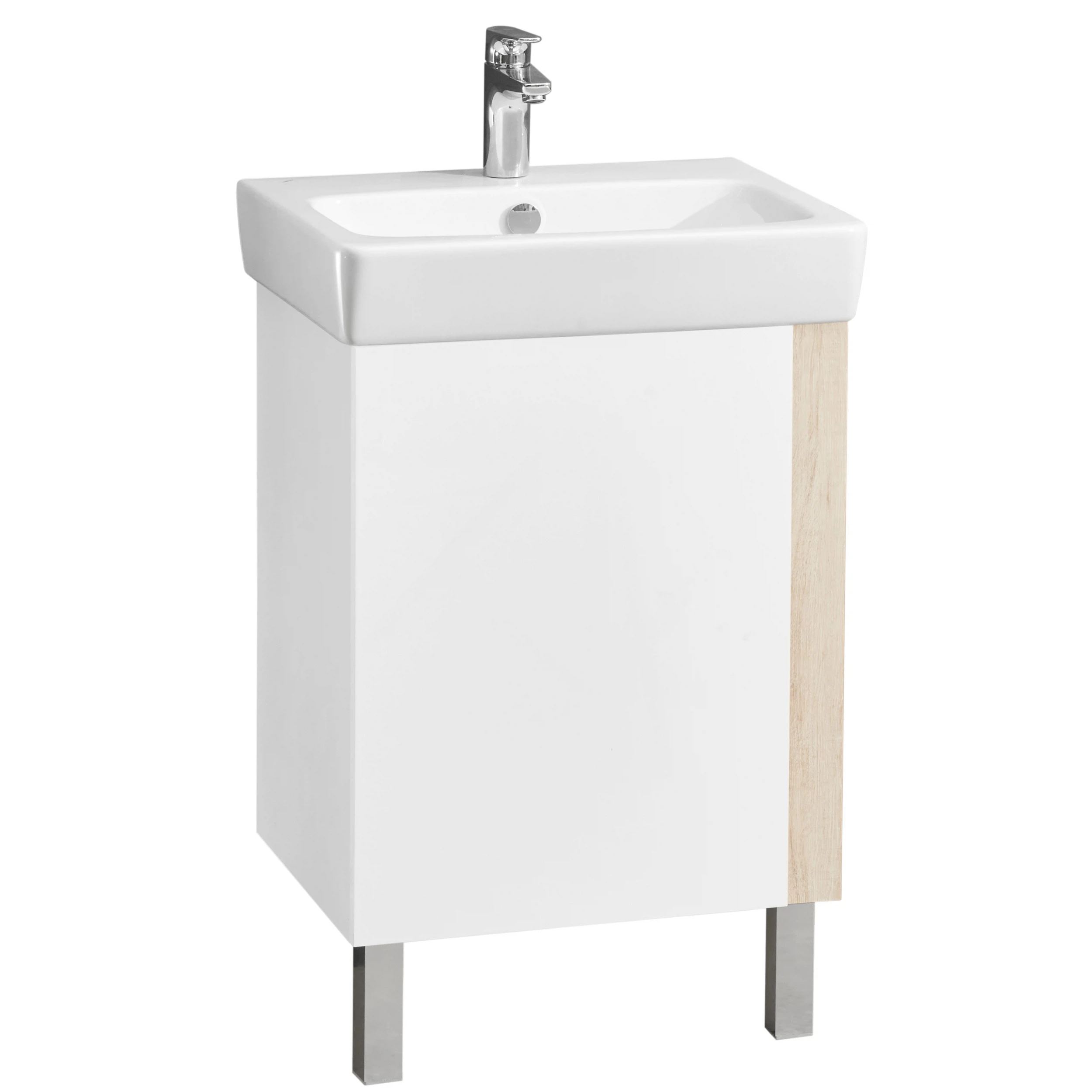 Изображение товара Современная тумба под раковину Aquaton в стиле капри с влагостойким покрытием