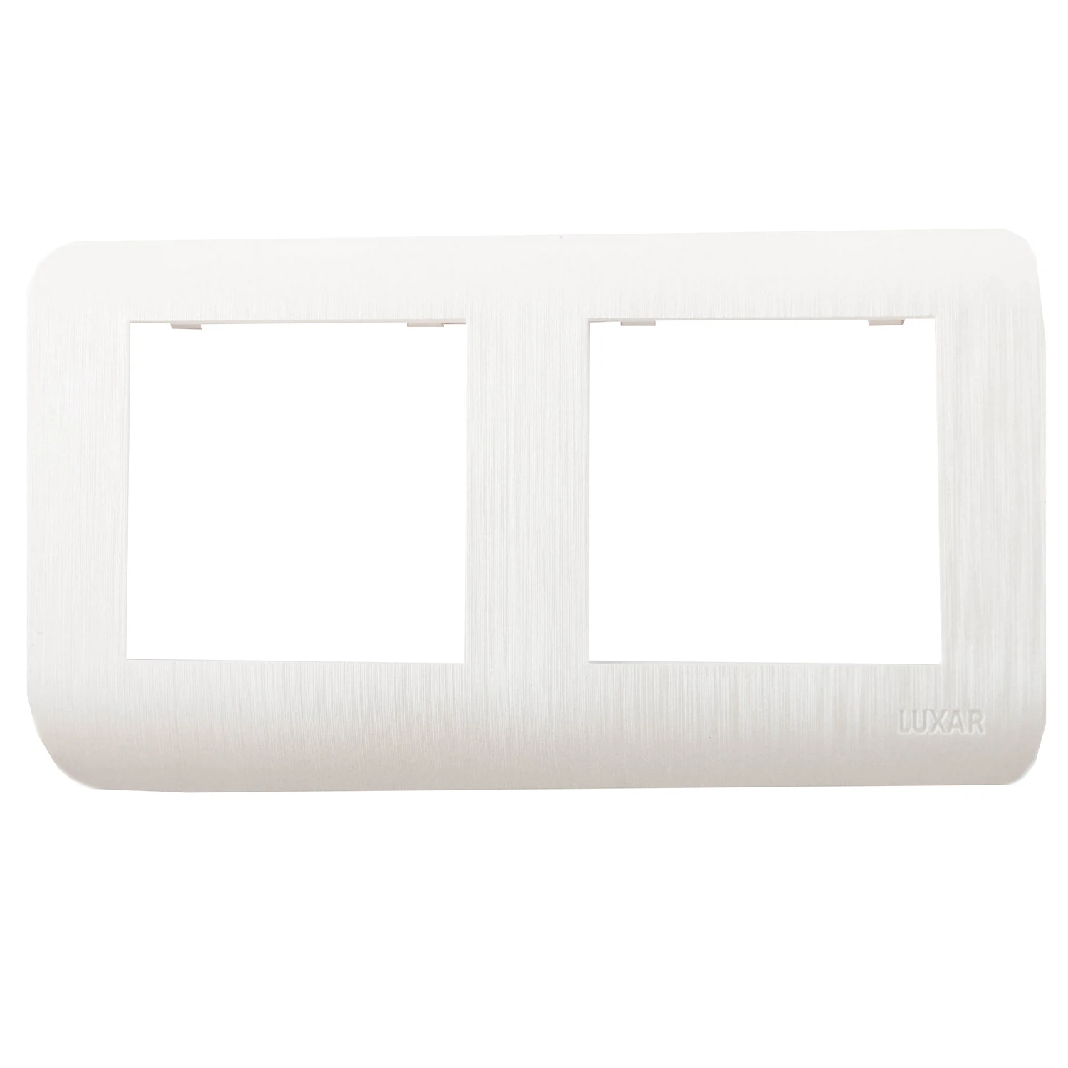 Изображение товара Рамка (белая, двухместная) Luxar Deco 10.902.01