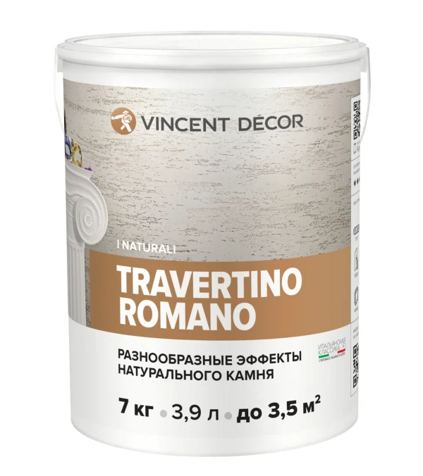 Покрытие vincent decorum travertino romano
