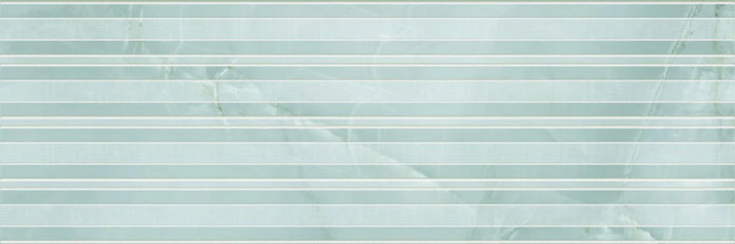 Изображение товара Декор из керамики Stazia turquoise бирюзовый 30х90 см для стен