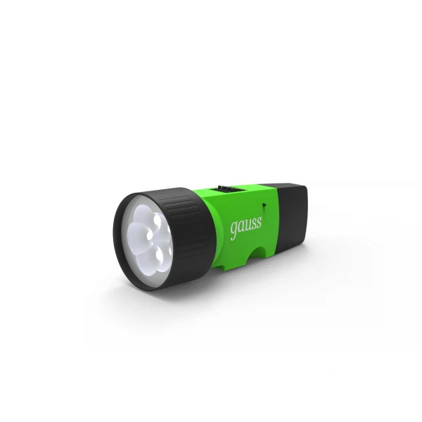 

фонарь прожекторный gauss gfl103 1w 40лм ip44 аккумуляторный gf103