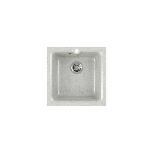 

мойка кухонная мраморная greenstone 41,5x41,5 grs-42-310 серый