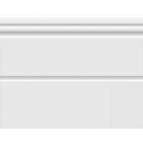 

плинтус ceramic white белый 01 25х20 (рельеф) глянцевый ск000036370