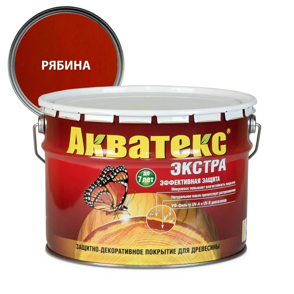 Защитно-декоративное покрытие акватекс экстра