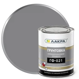 Грунтовка ГФ-021 1,0кг серый Л-С