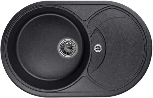 

мойка гранитная granula 780*500 gr-7801 черный