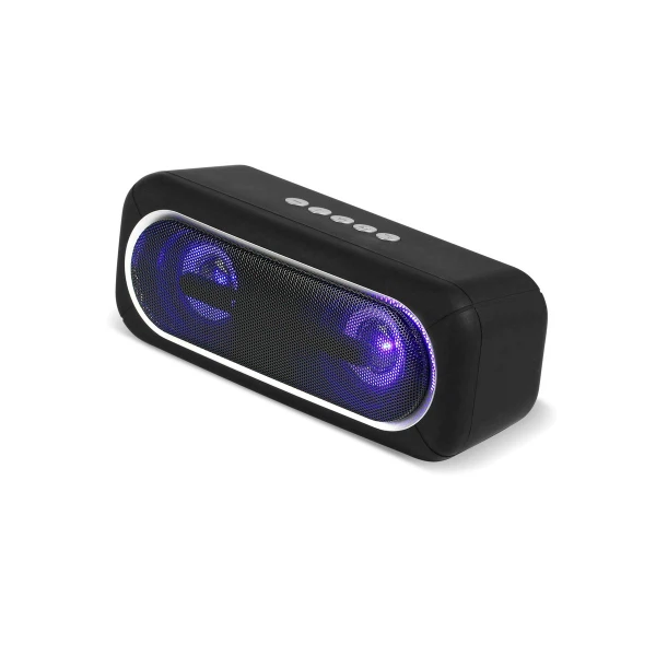 Фото Портативная колонка 10вт satellite 2 (bluetooth, fm, mp3, led-подсветка) черн, smartbuy, sbs-450