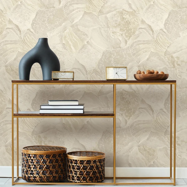 Фото Обои 88722 rose сардиния флизелин 1.06x10,05м узор бежевый