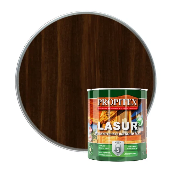 

"propitex" пропитка propitex lasur палисандр 1л