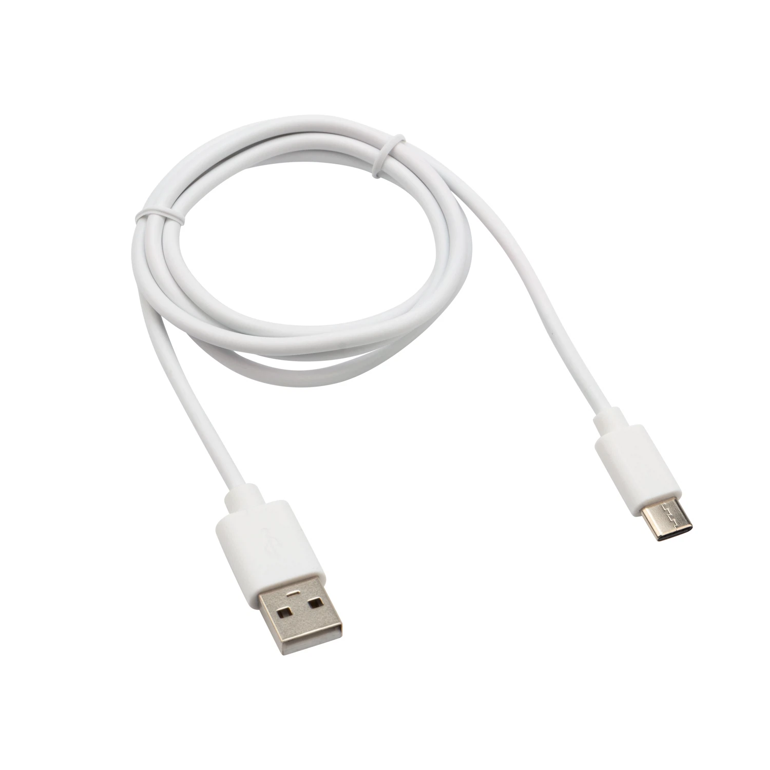 Изображение товара Кабель USB-A – Type-C, 3 А, 1м, ПВХ, белый REXANT Изображение товара Кабель USB-A – Type-C, 3 А, 1м, ПВХ, белый REXANT