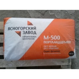 Цемент ЕВРОЦЕМЕНТ М500 Д0 ЦЕМ I 42,5Н, 50кг.