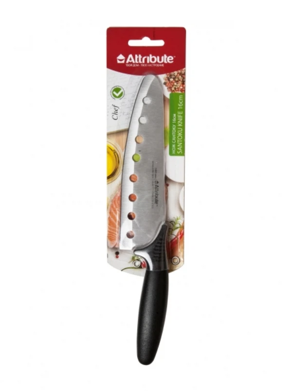 Нож поварской сантоку chef 16см  akc026 Attribute