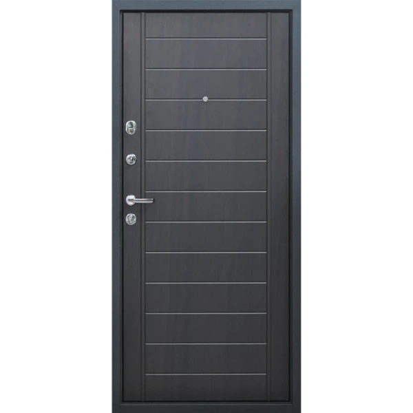 дверь входная металлическая эверест в 2050х860 левая, венге