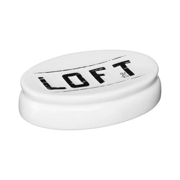 

мыльница настольная loft керамика