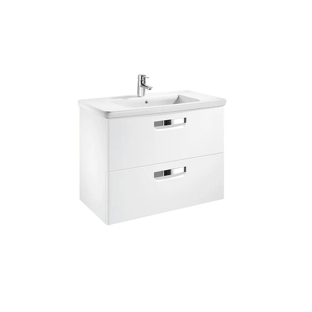 Изображение товара Тумба под раковину Roca The Gap ZRU9302877 для ванной современный стиль влагостойкая