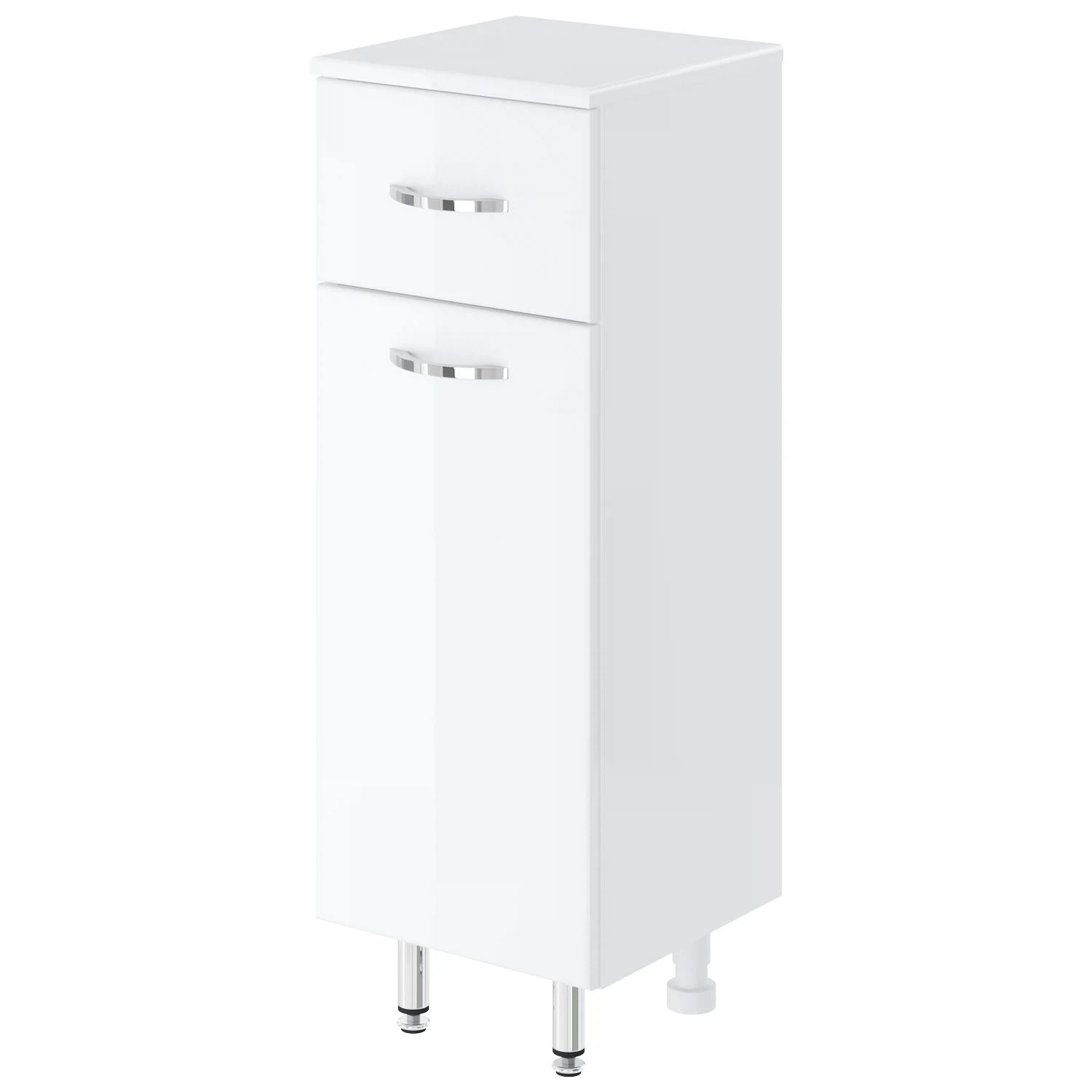 Изображение товара Тумба напольная IKA Уют 30 300х305х866 универсальная Белый глянец