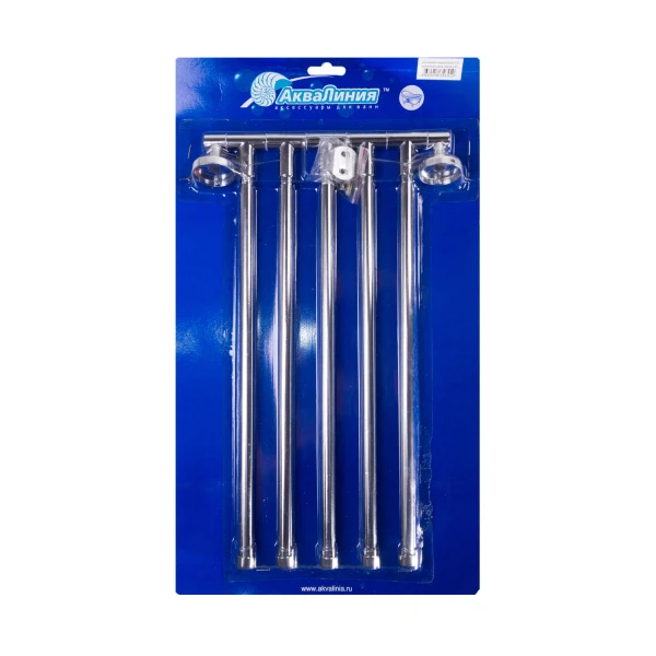 

полотенцедержатель поворотный cs-903 аквалиния 5 крючков хром 213