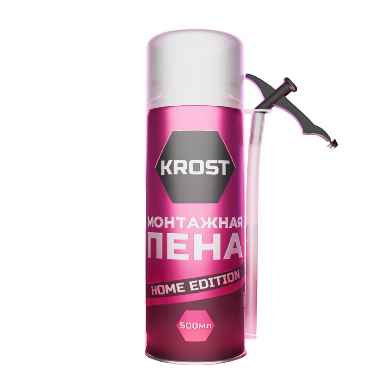 Изображение товара Пена монтажная бытовая KROST Home Edition всесезонная 500мл