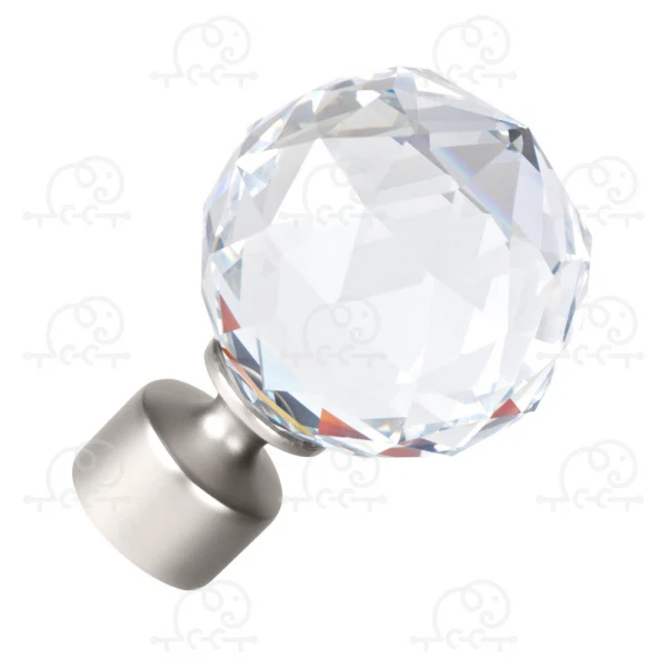 

наконечник d25 ас март кристалл /2шт/ сатин 4812634003915