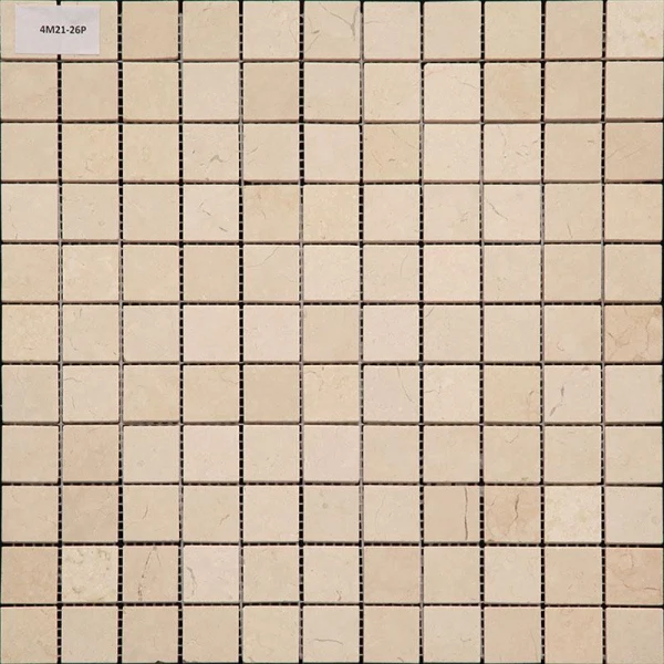 

мозаика из мрамора natural 4m021-26p бежевая 30x30