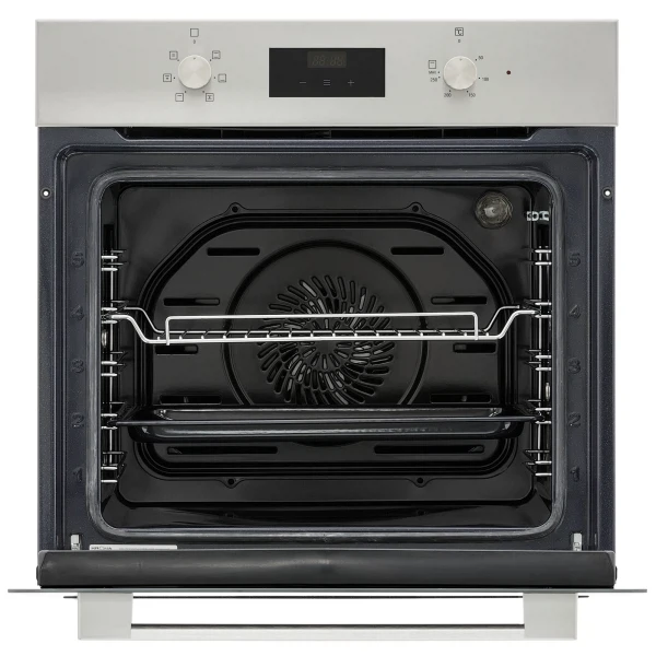 духовой шкаф электрический 60см черный нержавеющая сталь krona magnete 60 ix