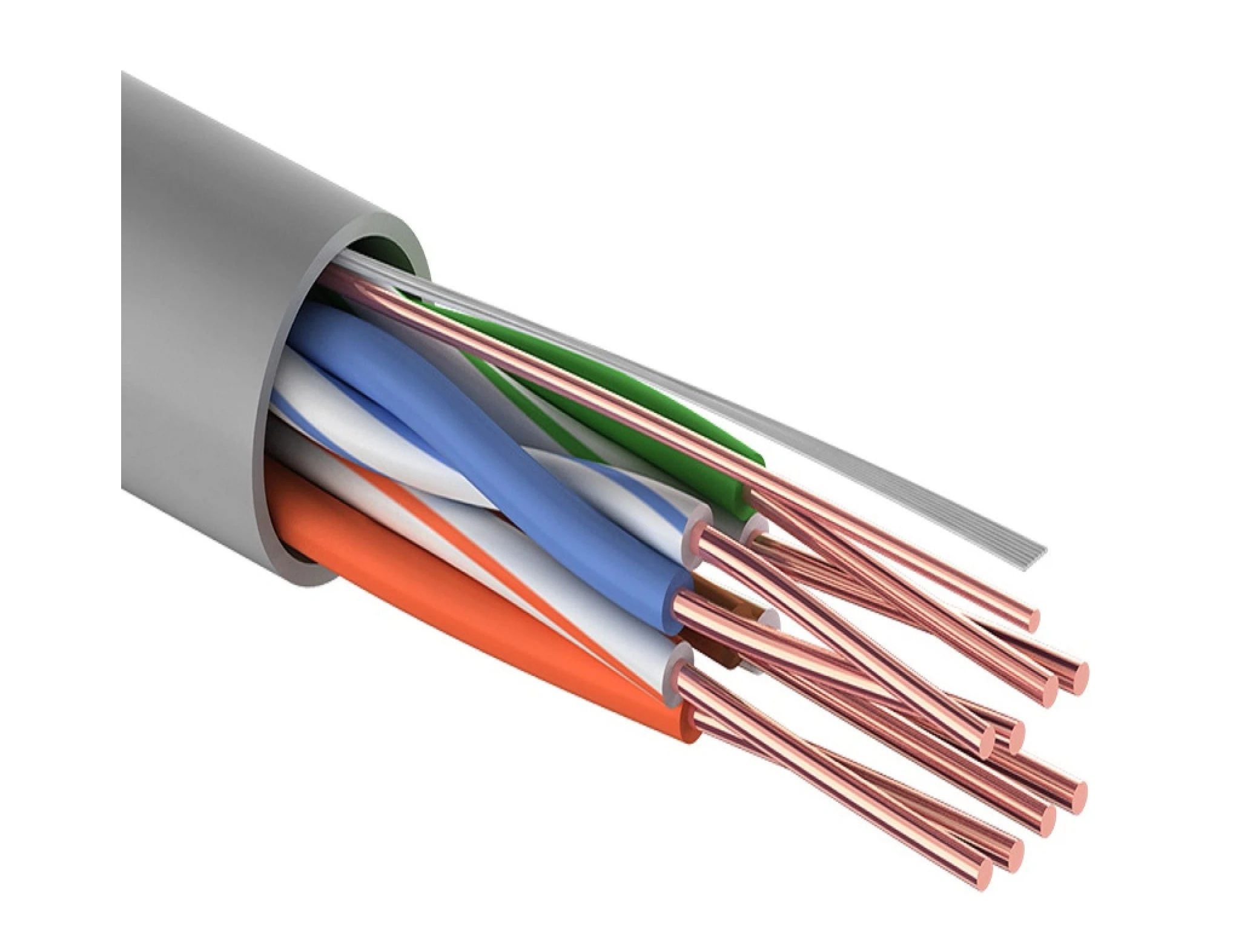 Изображение товара Кабель UTP 4PR 24AWG CAT5e 25м Proconnect для локальных сетей