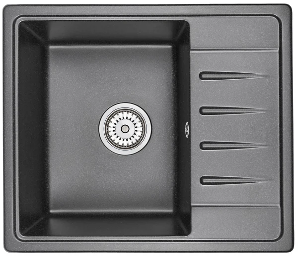 

мойка гранитная granula 580*500 st-5803 черный