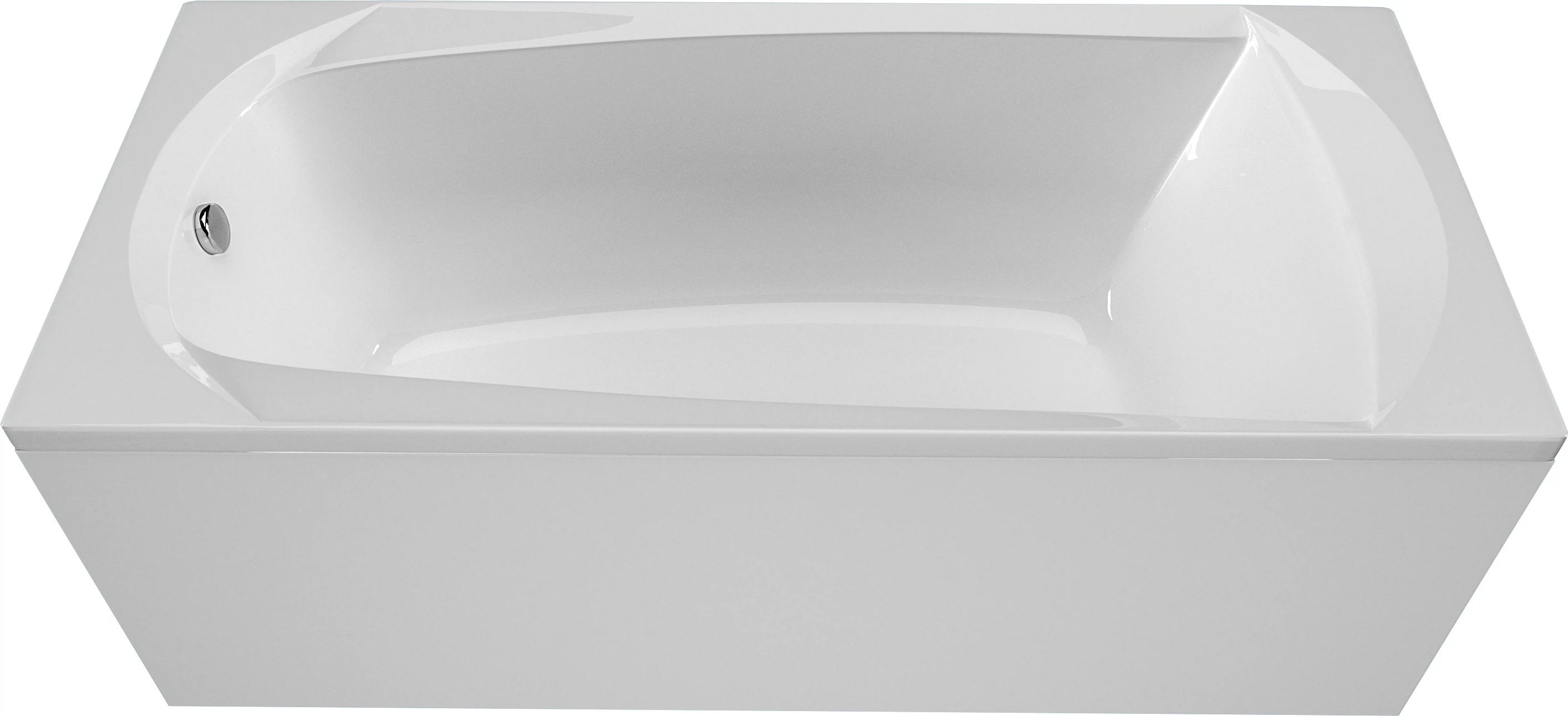 Изображение товара Акриловая ванна 1MARKA ELEGANCE 120x70 прямоугольная Россия