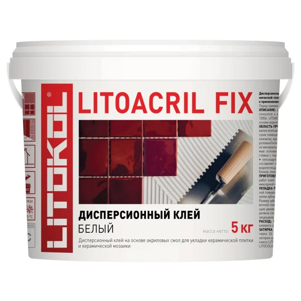 Клей для плитки и мозаики готовый litokol