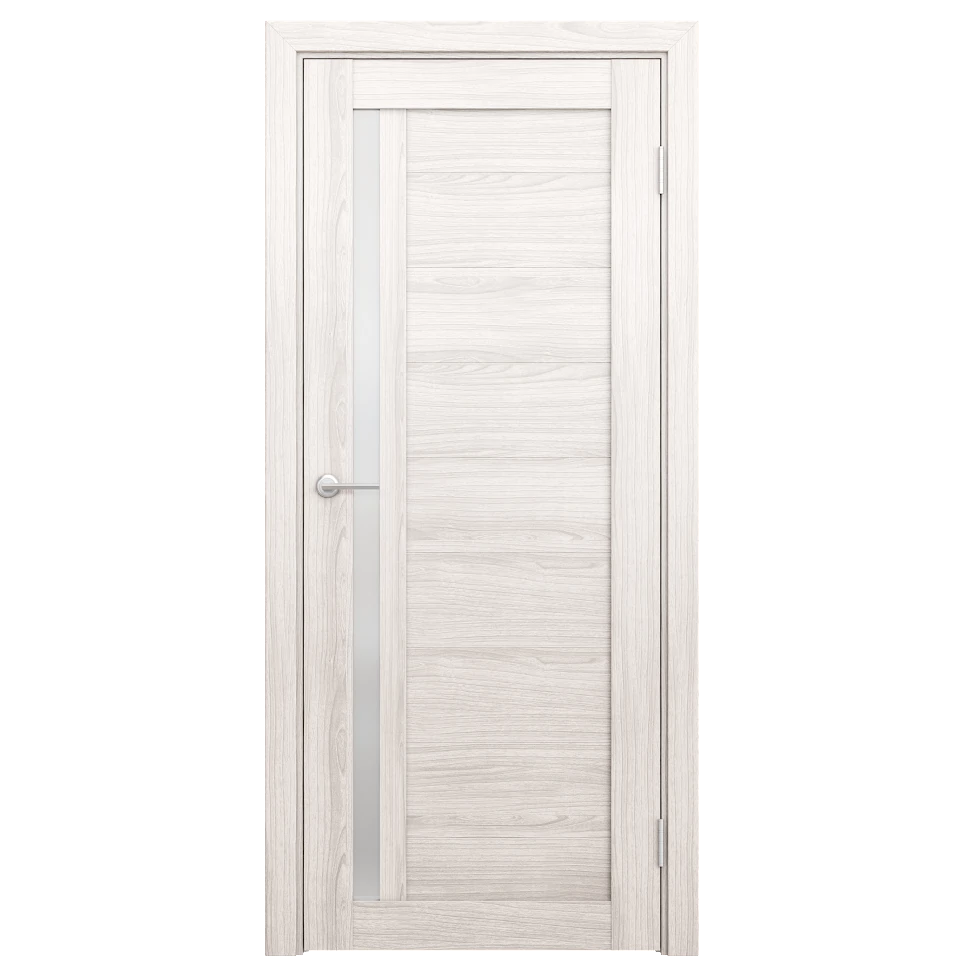 Изображение товара Межкомнатная дверь Profile 8 Ясень ривьера Айс 600x2000 мм с сатинатным стеклом