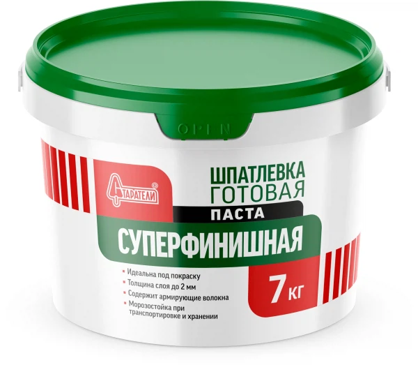 Шпатлевка готовая старатели суперфинишная