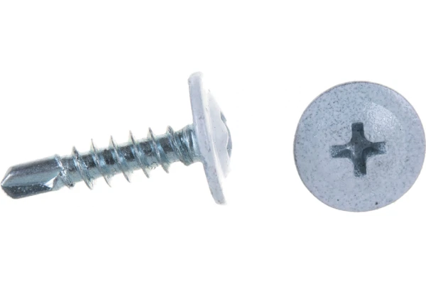 

саморез шсмм св. 4,2х16 бел. kp ral 9003 (20 шт) tech-krep 125523