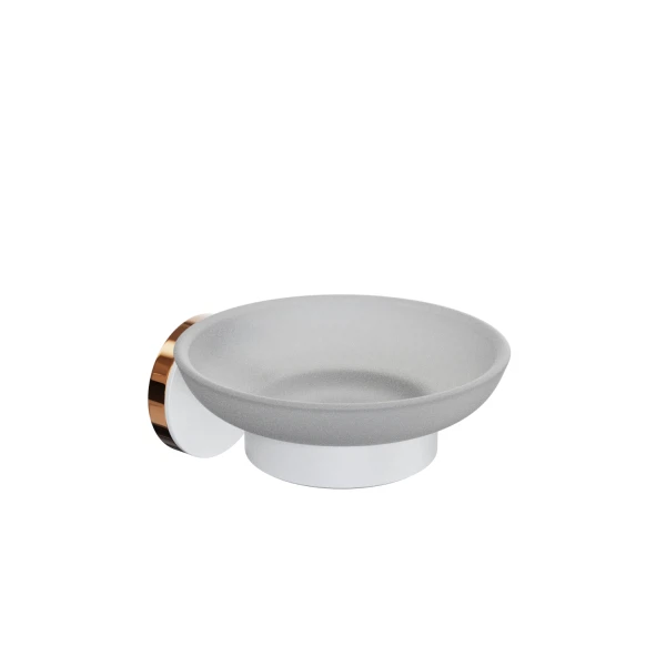 

мыльница для ванной lord fora белый for-lord036wt