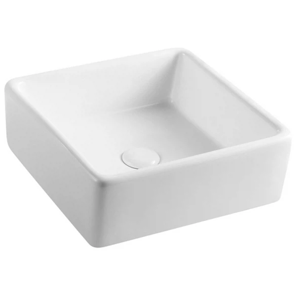 

раковина накладная azario 38х38 az4566, Белый