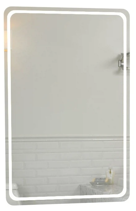 Изображение товара Зеркало с подсветкой Marka One Modern 60, прямоугольное, 900x600 мм