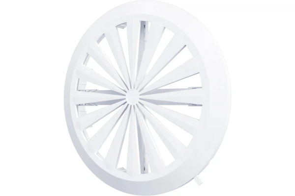 

решетка вентиляционная круглая d180 пластмас. (фланец d90-160) 10rku, эра