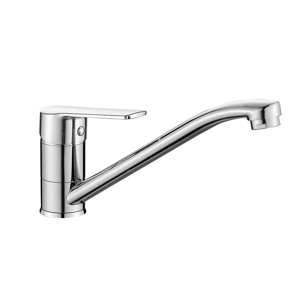 Изображение товара Смеситель для кухни Decoroom DR22018 однорычажный с поворотным изливом хром