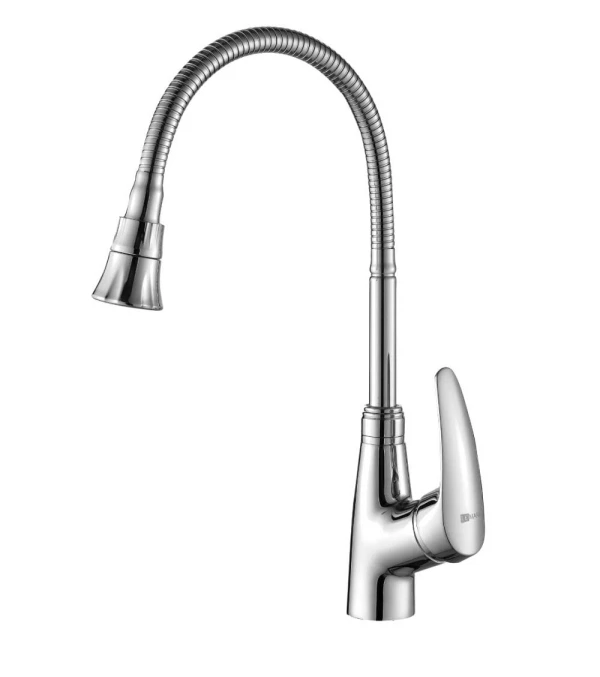 

смеситель для кухни однорычажный lemark linara lm0413c, Хром