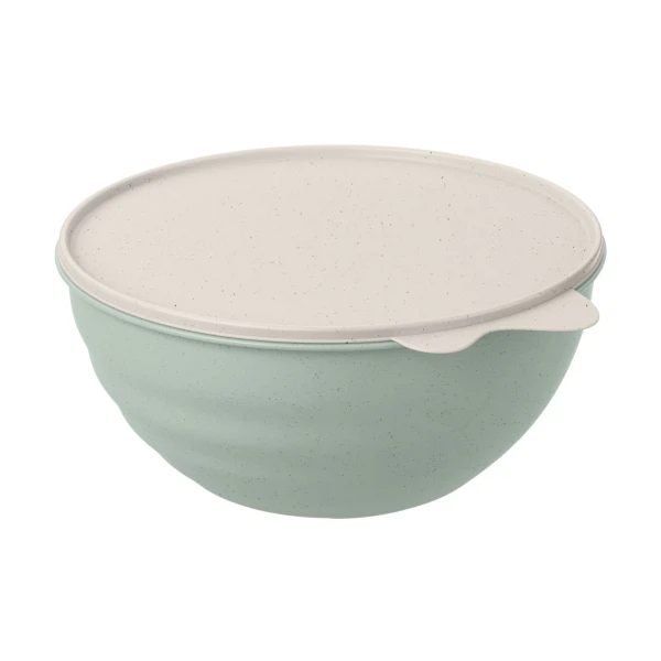 Фото Миска с крышкой 1,55л wave phibo бежевый флэк 433228135