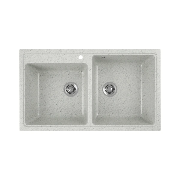 

мойка кухонная мраморная greenstone 85x50 grs-85k-310 серый