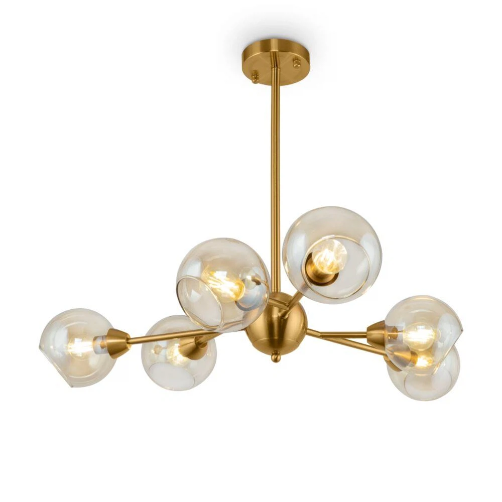 Изображение товара Люстра Freya Sherry FR5121PL-06G латунь антик