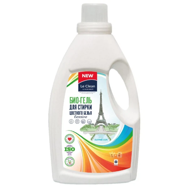 

средство для машинной и ручной стирки 950мл le clean lessive для цветного lc-les950 (cl)