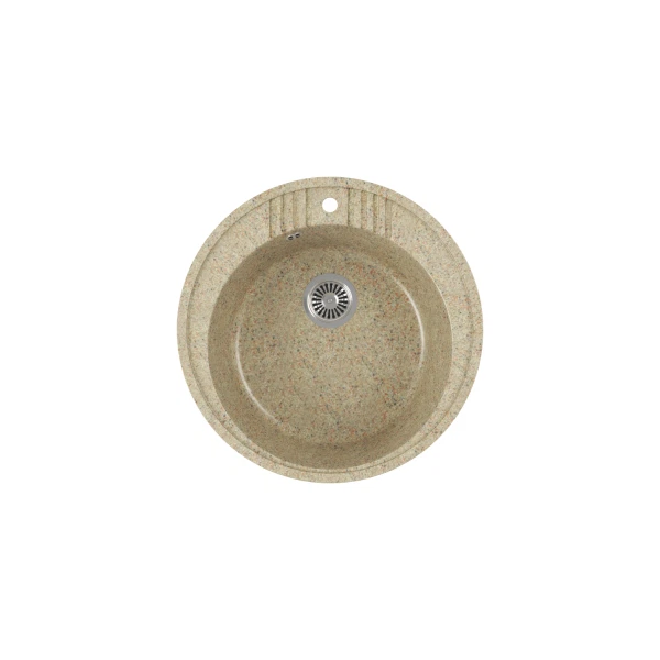 

мойка кухонная мраморная greenstone 51x51 grs-05s-302 песочный, Бежевый