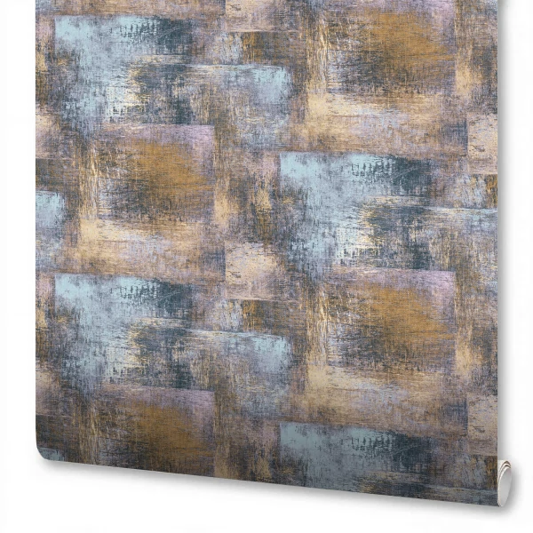 Фото Обои 168534-19 industry arts флизелин 1,06*10,05м геометрия коричневый