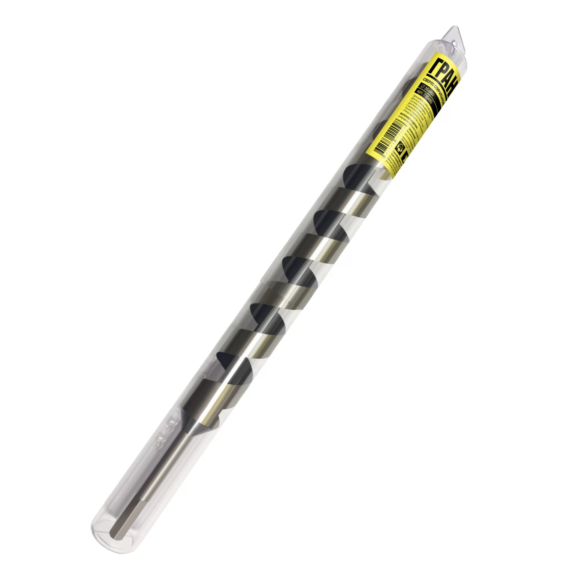 Изображение товара Сверло спиральное по дерев 35х460,Гранит 735460