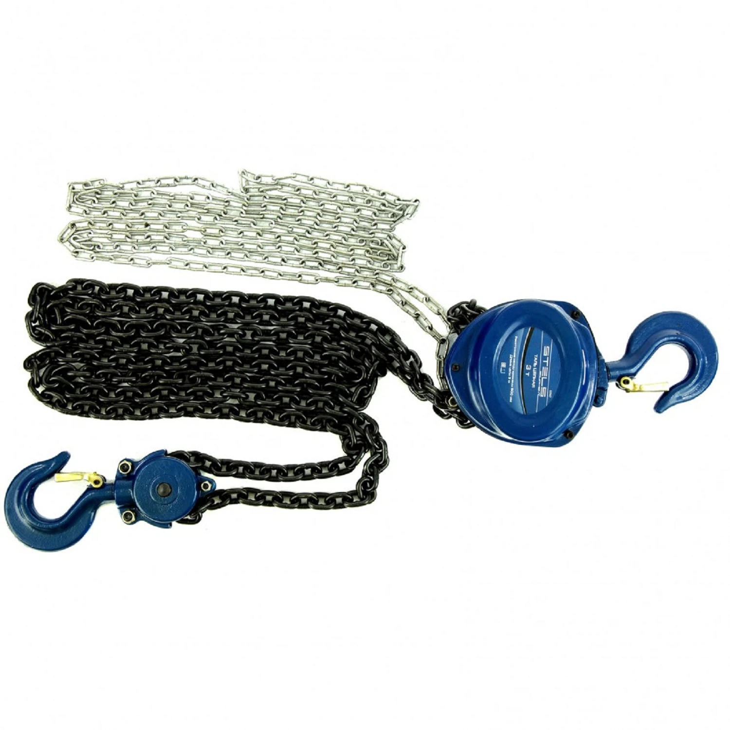 Изображение товара Цепная таль 3 тонны, высота подъема 3 м, длина 0.325 м Stels 51947