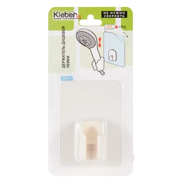 

держатель душевой лейки kleber home kle-hm058, Белый