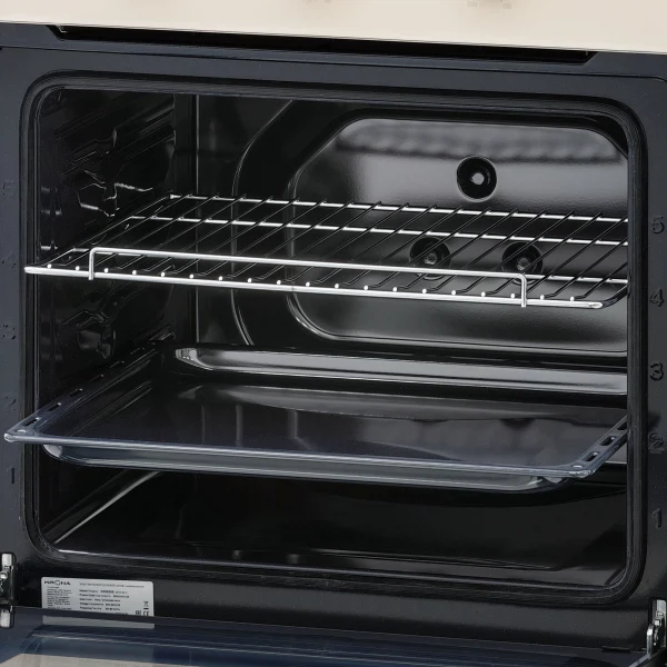 духовой шкаф электрический 60см бежеваый krona sera 60 iv