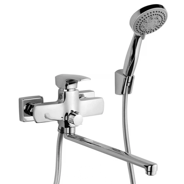 

смеситель для ванны рычажный paini angel с акс ancr112p20lmkm, Хром