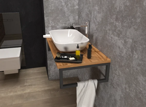 

столешница 1marka grunge loft 80 дуб вотан у85830